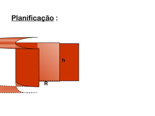 Planificação :
R
x
h
 