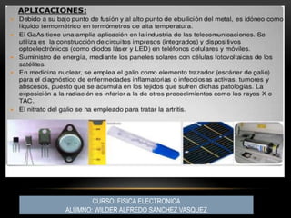 CURSO: FISICA ELECTRONICA
ALUMNO: WILDER ALFREDO SANCHEZ VASQUEZ
 