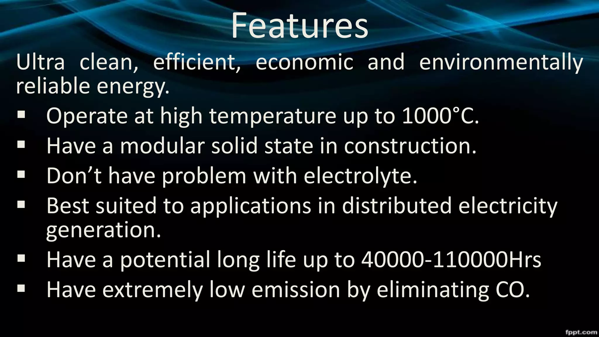 Solid oxide fuel cell technology | PPTX