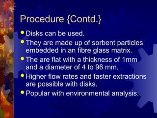 Comprehensive Guide to Solid Phase Extraction Techniques and Procedures ...
