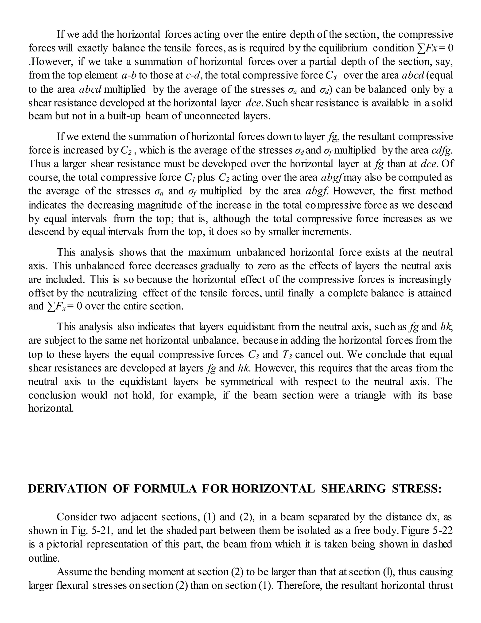 Stress In Beams Solid Mechanics Pdf