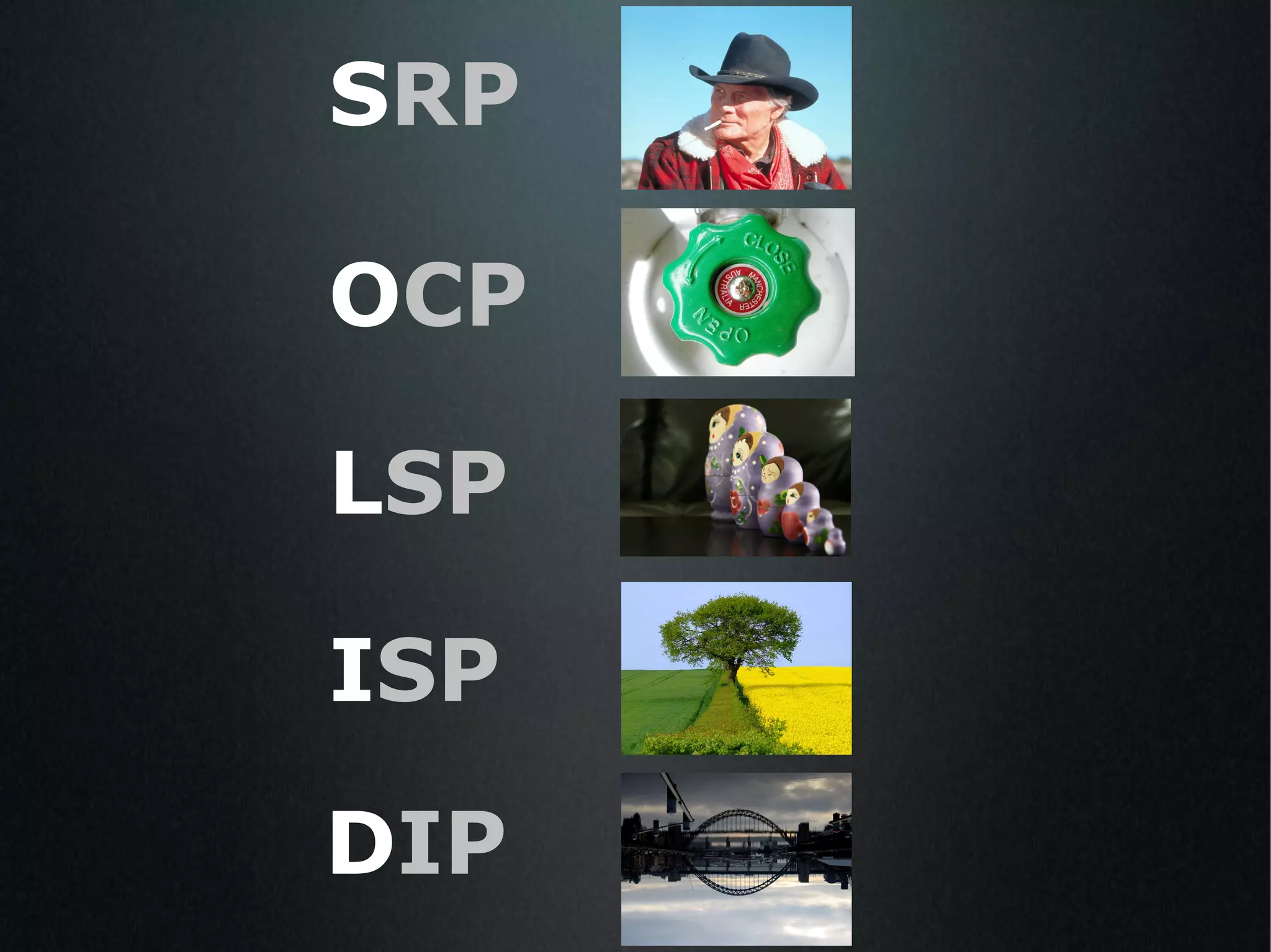 S RP O CP L SP I SP D IP 