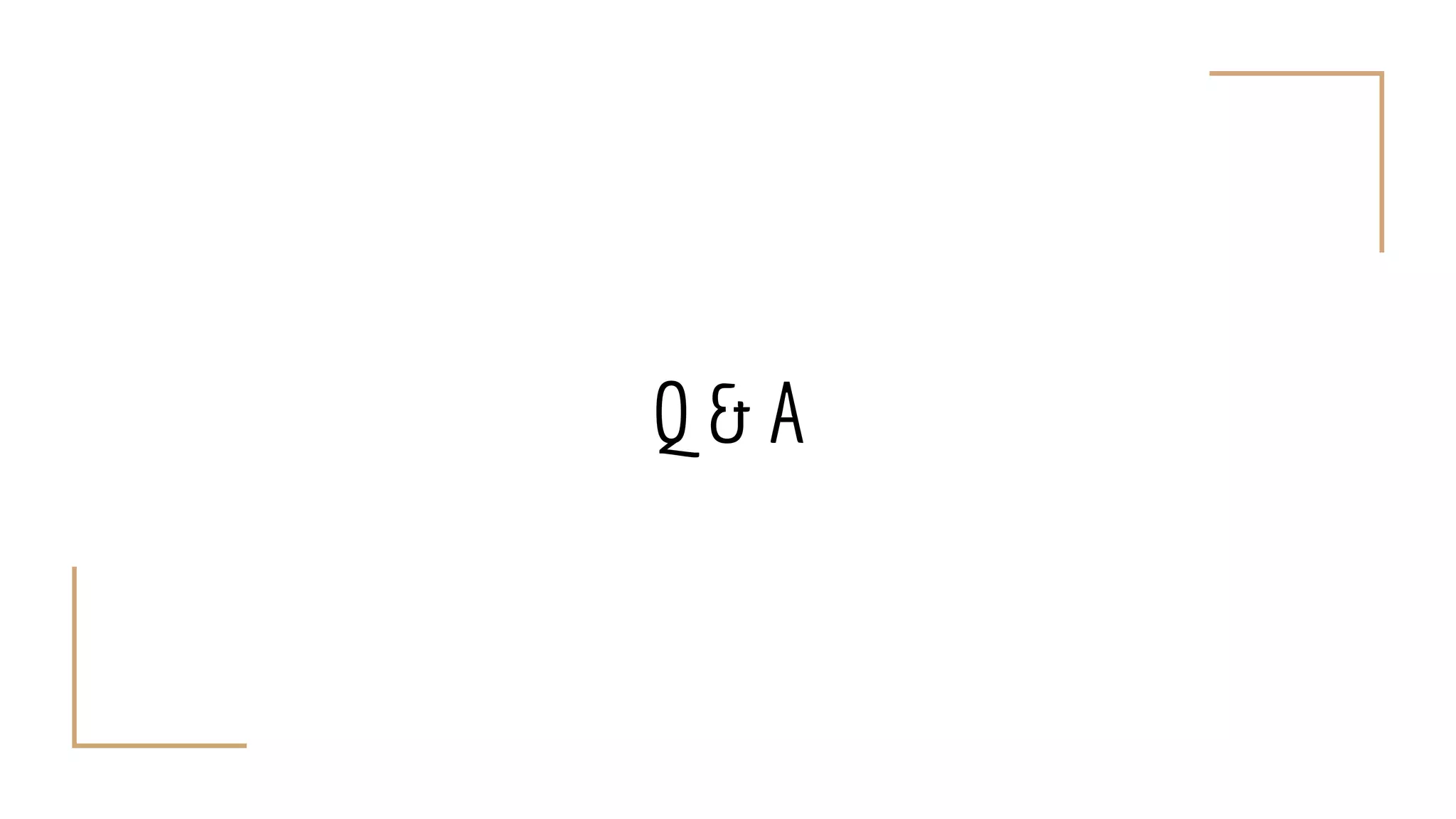 Q & A
 