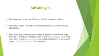 Solid rocket propellant | PPTX