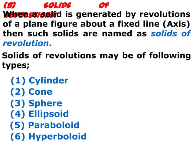 Projection of Solids | PPT | Geography | Science