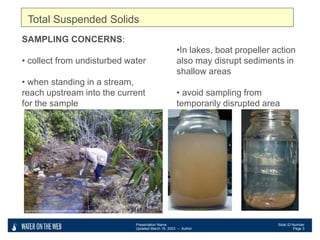 solids.ppt about turbidity and tss and solids | PPT