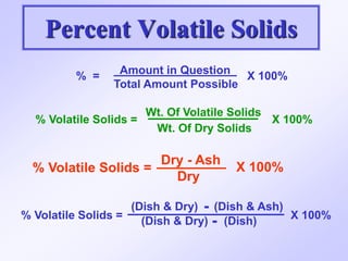 Volatile Solids Example solids-analysis.ppt