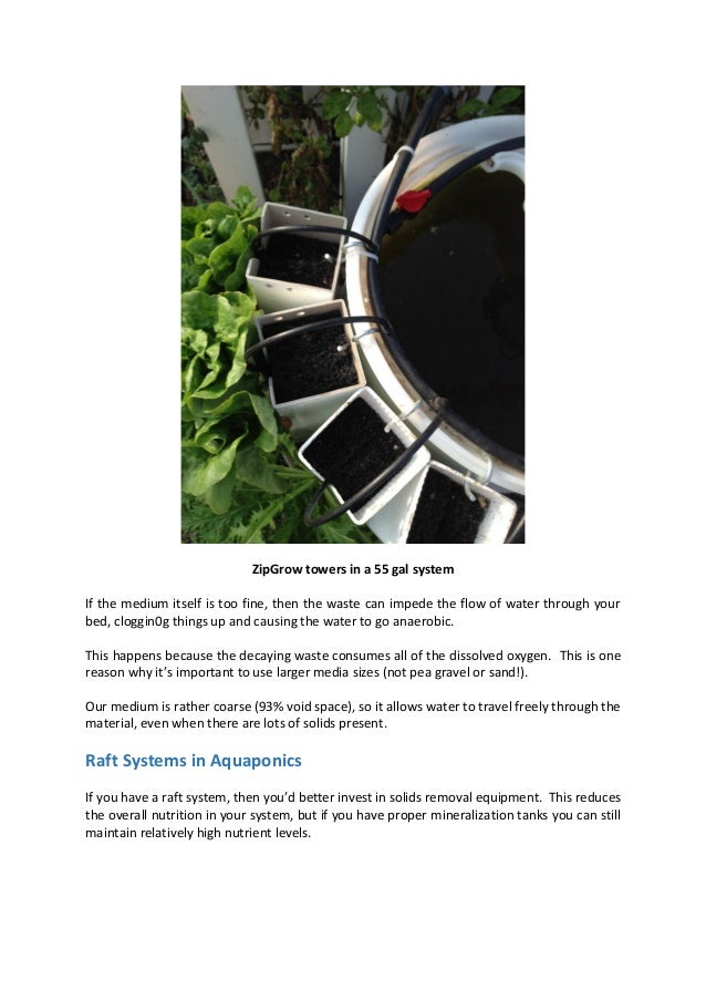 solids removal in aquaponics - verticalfoodblog