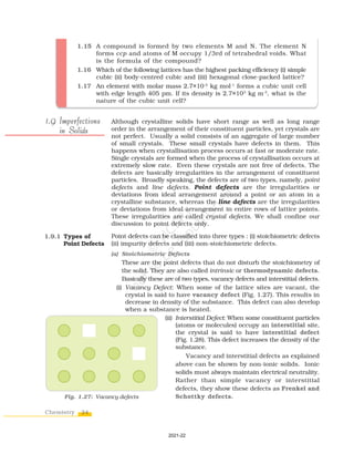 solid state ncert class 11 text book pdf | PDF