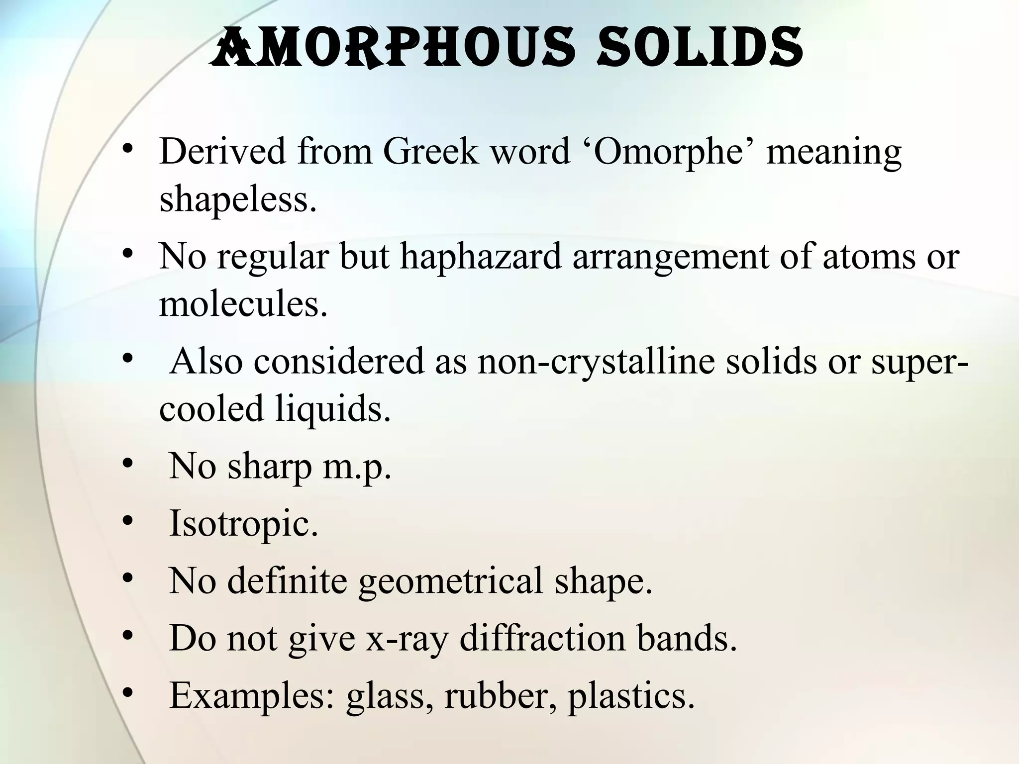 Solid state chemistry | PPT