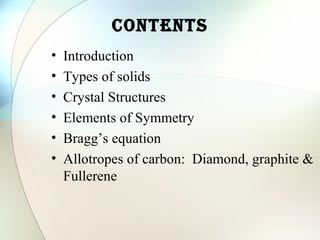 Solid state chemistry | PPT