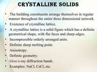 Solid state chemistry | PPT