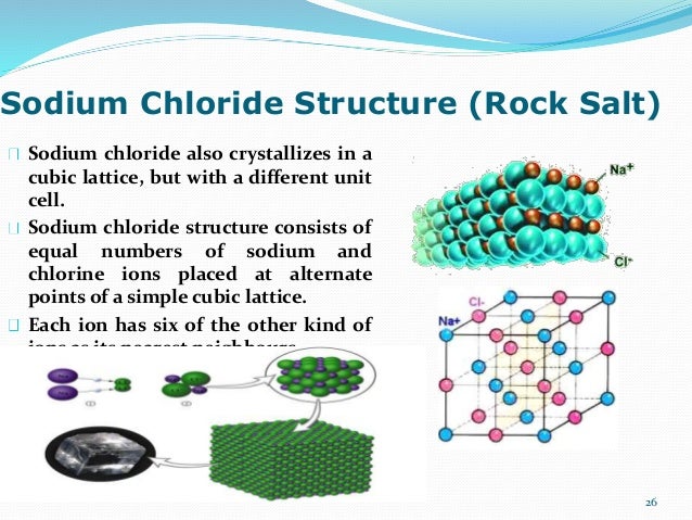 Solid state chemistry