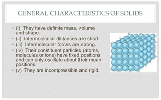 Solid state class 12 CBSE | PPTX