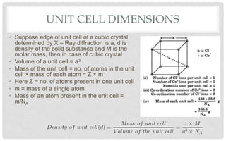 Solid state class 12 CBSE | PPTX
