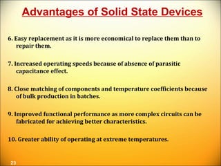 Examples Of Solid State Devices