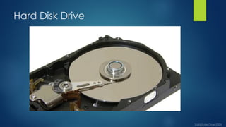 A solid-state drive (SSD) is a type of solid-state storage device that ...