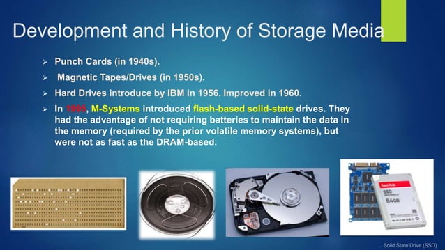 Solid state drive (ssd) | PPTX | Data Storage and Warehousing | Computing