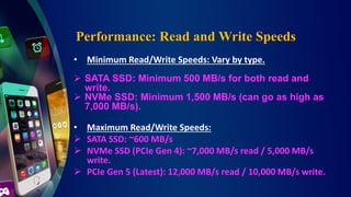 SSD (Solid State Drive) | PDF