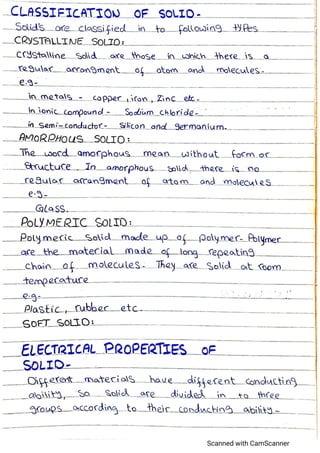 Solid state ii | PDF