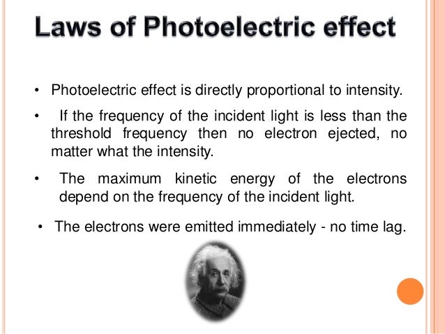 photo electric effect slides