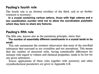Solid state structures, unit cell, crystal system. .ppt