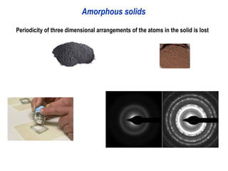 Solid state structures, unit cell, crystal system. .ppt