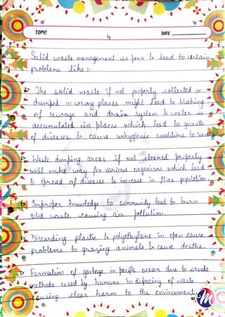 Solid waste management | Environmental studies | by Ritish bedi #RVIRGO ...