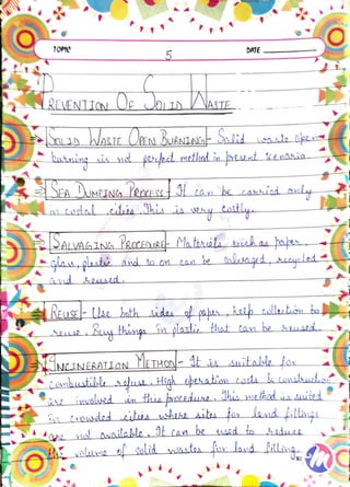 Solid waste management | Environmental studies | by Ritish bedi #RVIRGO ...