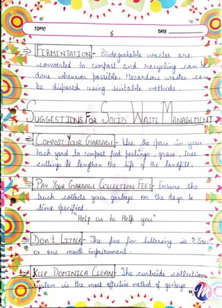 Solid waste management | Environmental studies | by Ritish bedi #RVIRGO ...