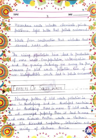 Solid waste management | Environmental studies | by Ritish bedi #RVIRGO ...