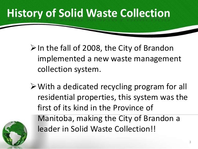 solid waste collection system pdf