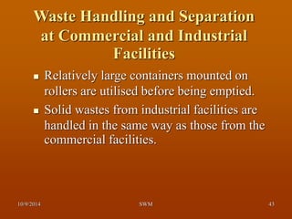 Solid waste management | PPSX