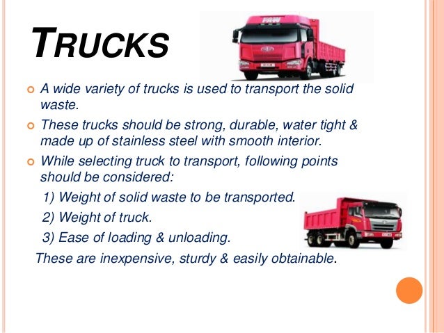 Solid waste management