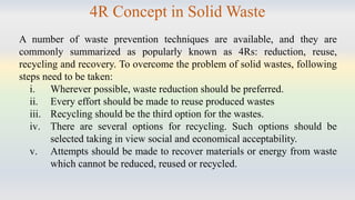 Solid waste management | PPTX