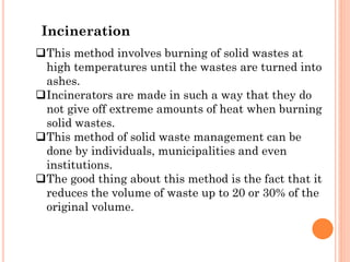 Solid waste management | PDF