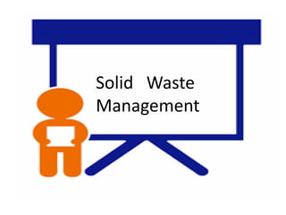 Solid Waste
Management
 