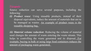 Comprehensive Strategies for Source Reduction and Recycling in Waste ...