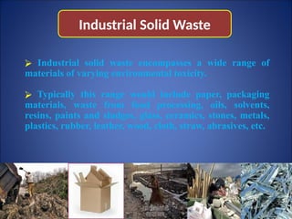 Solid waste Management 1 | Civil Engineering | Environmental ...