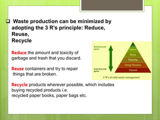 Solid waste management | PPTX | Chemistry | Science