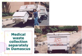 20
Medical
waste
collection
separately
in Damascus
 