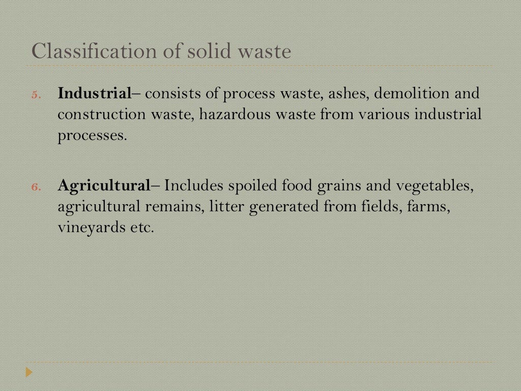 Introduction of Solid waste management
