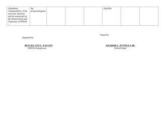 ACTION PLAN ON Solid waste management Plan LBES.docx