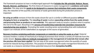 SOLID WASTE TREATMENR AND MANAGEMENT PPT | PPTX