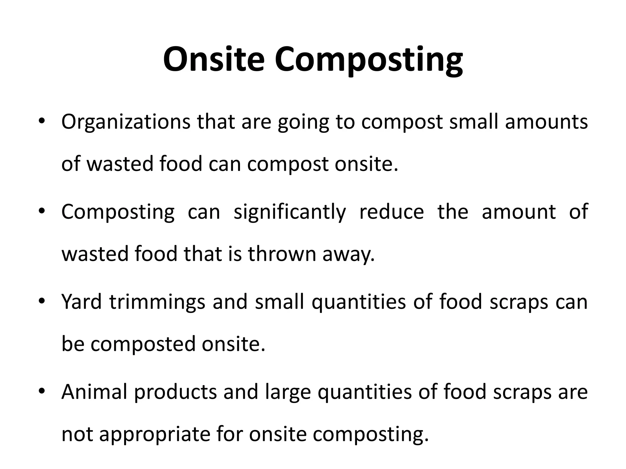 Solid waste treatment by composting | PPTX