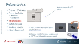 21 
3DS.COM© Dassault Systèmes| Confidential Information | 11/12/2014| ref.: 3DS_Document_2013 
Spalvos+ (PhotoView) 
Conn...