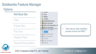 SOLIDWORKS Feature Manager | PPTX