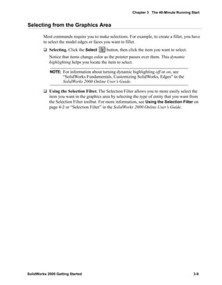 Solid works gettingstarted | PDF