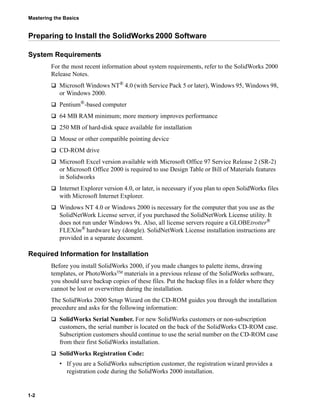 Solid works gettingstarted | PDF