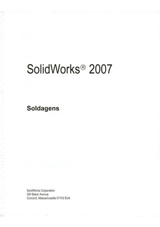 Solid works 2007 soldagens